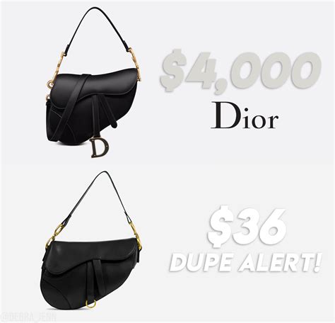 christian dior dupe bagdupe|dior saddle bag dupe.